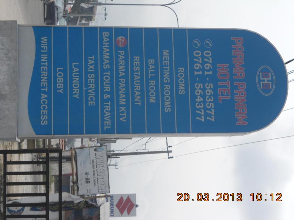 Parma Panam Hotel Pekanbaru Ngoại thất bức ảnh